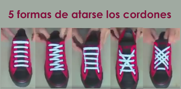 5 formas de atarte los cordones | LoveTendencias